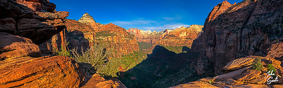 Zion - Canyon Overlook Pano