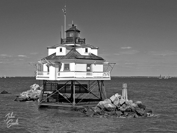 Thomas Point MD, B&W