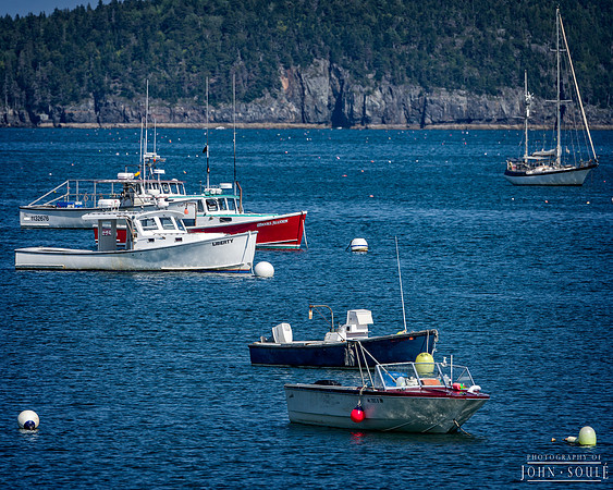 Lobster Boats, Bar Harbor