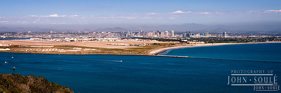 San Diego (12x36) from Point Loma