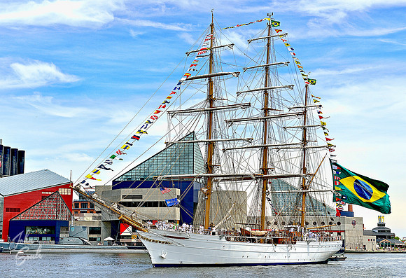 Tall Ships at Baltimore Inner Harbor