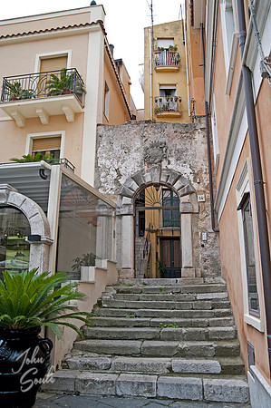 Streets of Taormina, Sicily