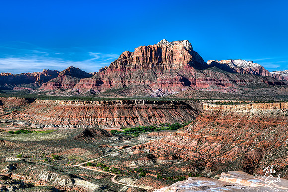 Zion - Wire Mesa Sunset