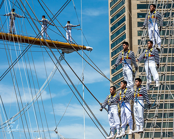 Tall Ships at Baltimore Inner Harbor
