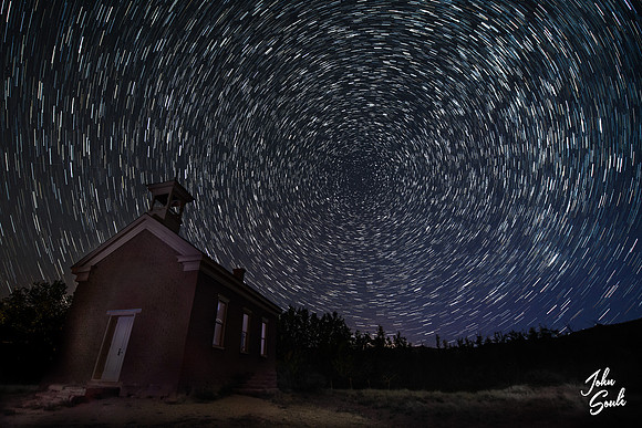 Zion Star Trails in Grafton