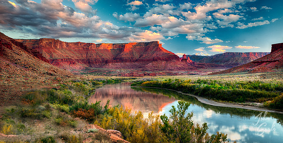 Colorado River Sunset