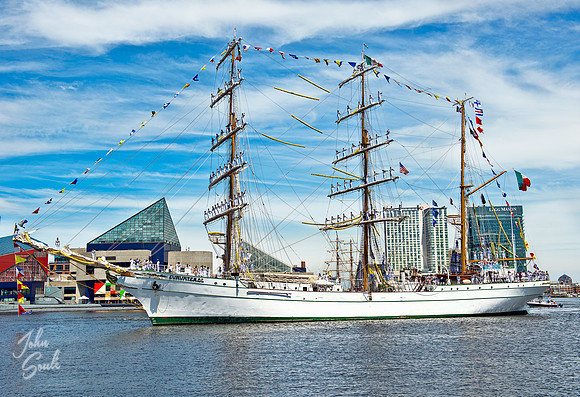 Tall Ships at Baltimore Inner Harbor